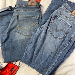 Levi jeans size 10 short